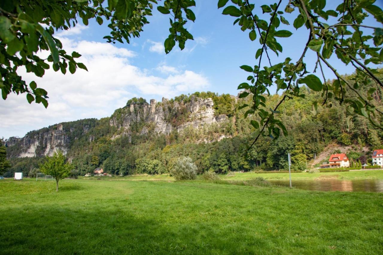 Traumhaftes Gaestehaus An Elberadweg Und Bastei Rathen Eksteriør bilde